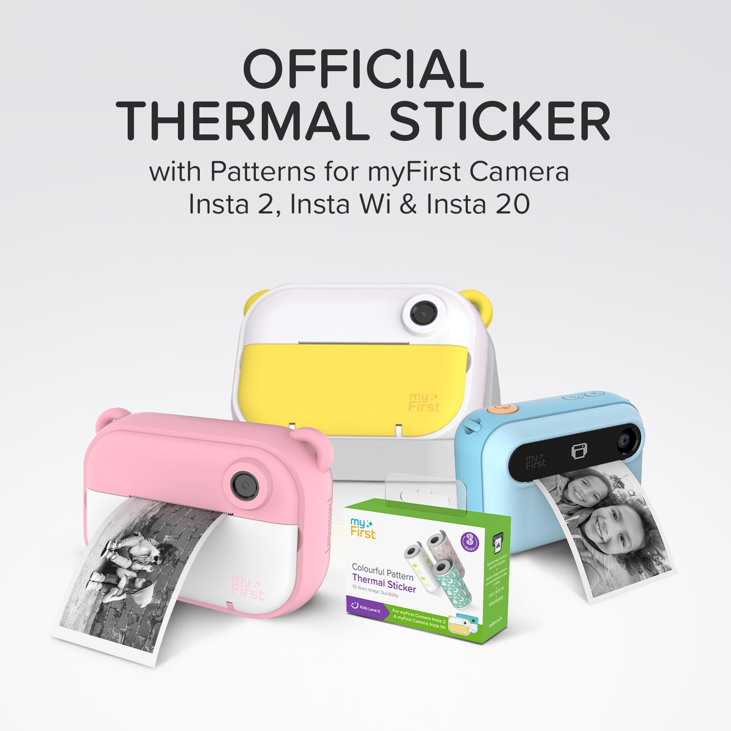 Thermal Sticker with Patterns for myFirst Camera Insta2/Insta Wi/Insta 20