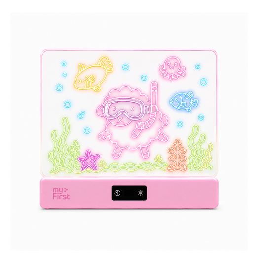 myFirst Sketch Clear | Glowing Light Board for Kids