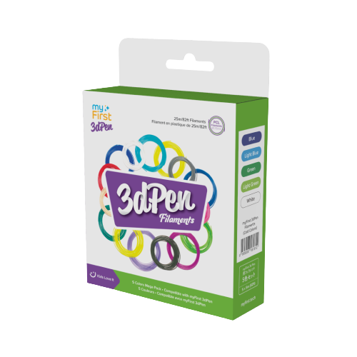 Filament Refill for myFirst 3dPen Make | PCL Filament 5 Colors