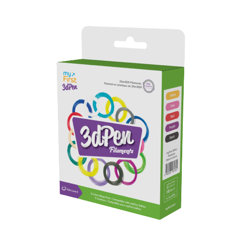 Filament Refill for myFirst 3dPen Make | PCL Filament 5 Colors