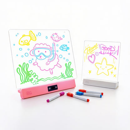 myFirst Sketch Clear | Glowing Light Board for Kids
