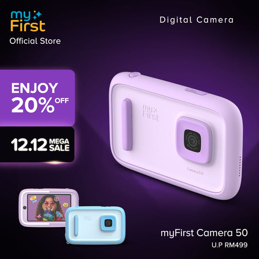 myFirst Camera 50 | Safe AI Camera Designed for Kids