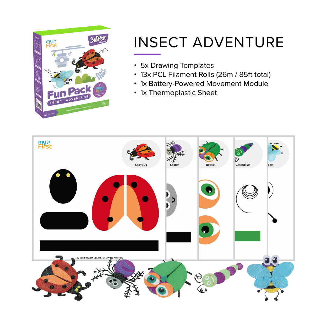 myFirst Fun Pack Filaments for 3dPen Make