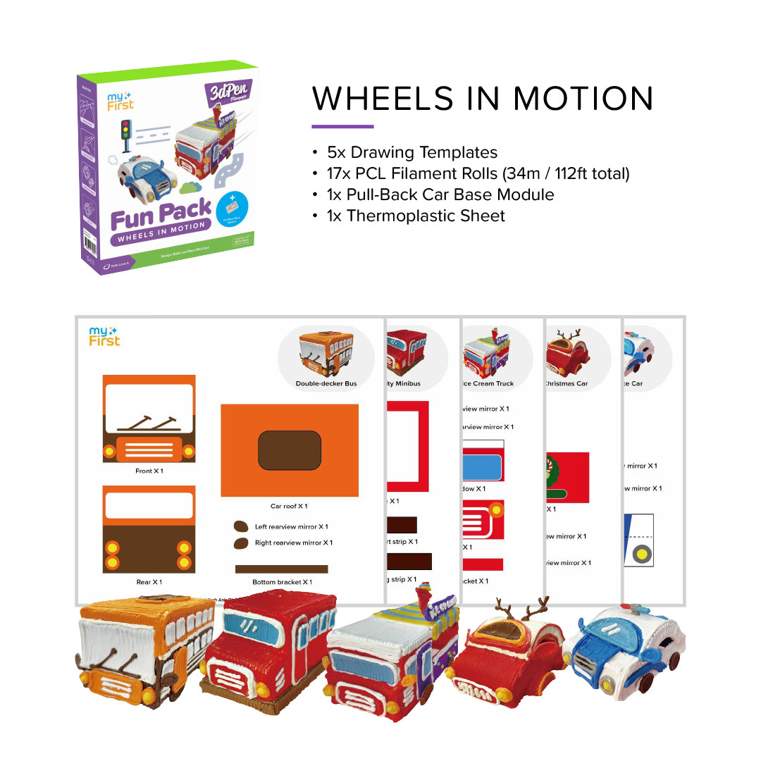 myFirst Fun Pack Filaments for 3dPen Make
