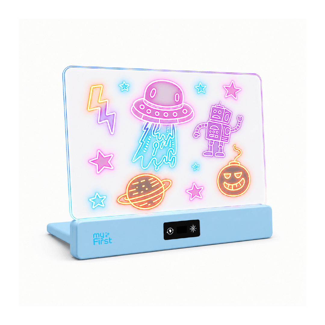 myFirst Sketch Clear | Glowing Light Board for Kids