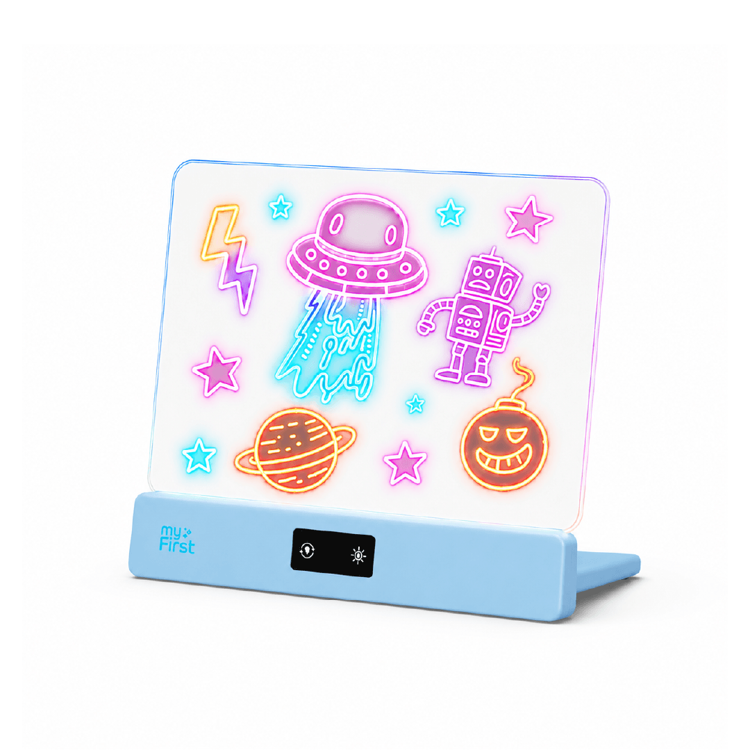 myFirst Sketch Clear | Glowing Light Board for Kids