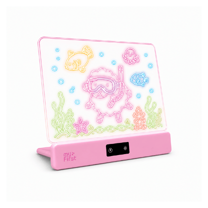 myFirst Sketch Clear | Glowing Light Board for Kids