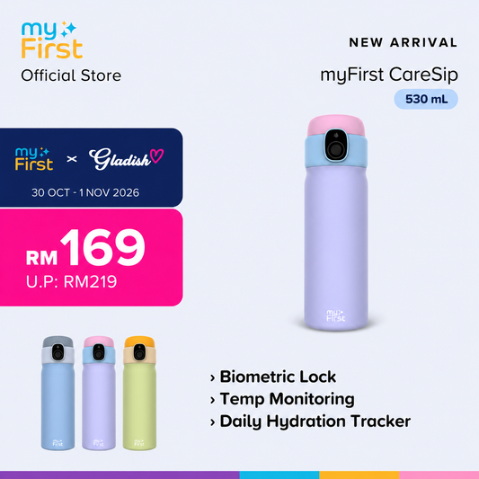 myFirst CareSip 530mL Smart Water Bottle